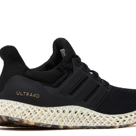 Adidas Ultra 4D Black Sneakers - Picture 2 of 5